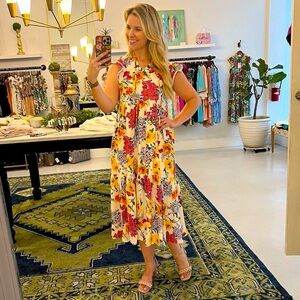 THML floral dress